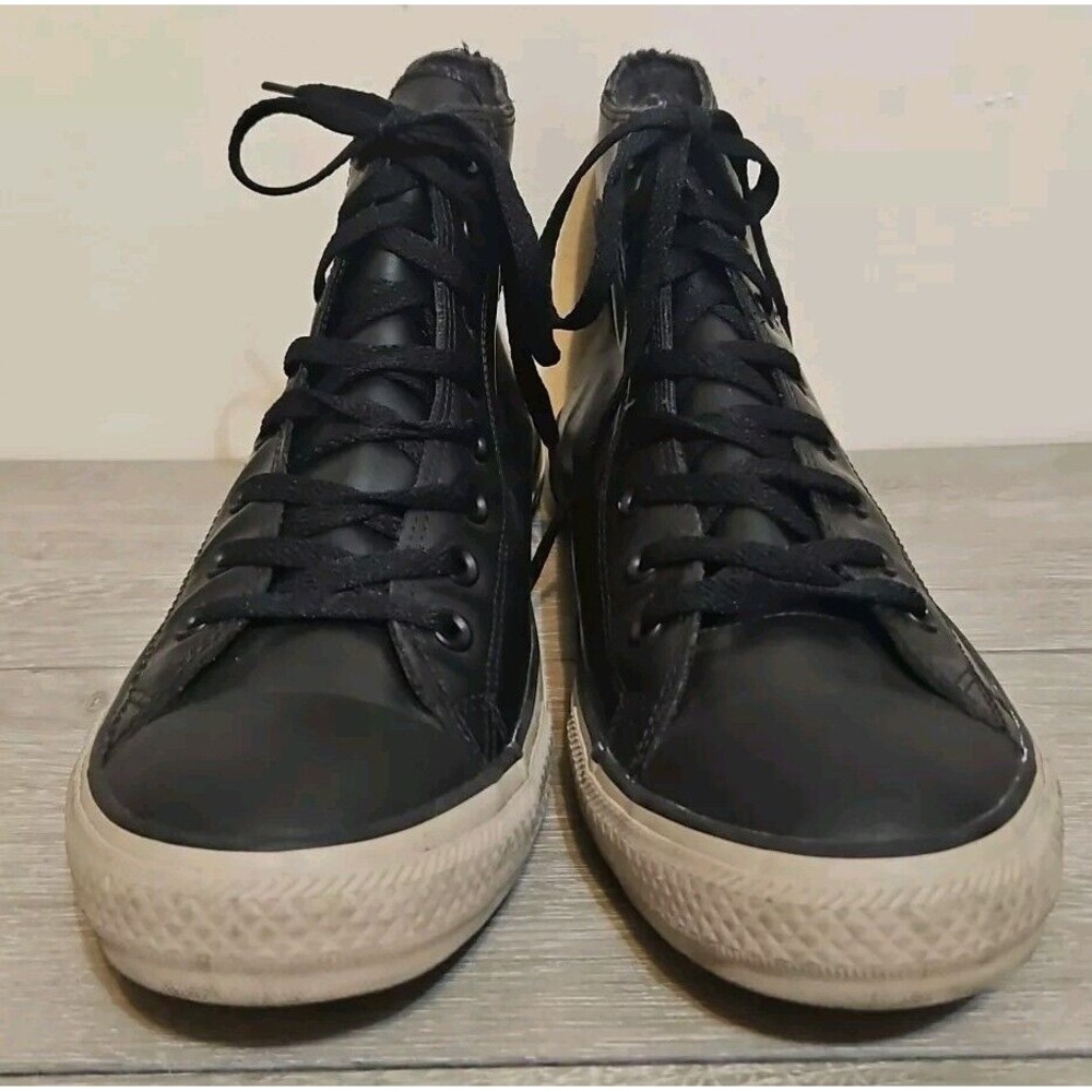 Converse Chuck Taylor Black/Beige Waterproof High Top Sneaker 149458C Men's 11.5 - Picture 3 of 9